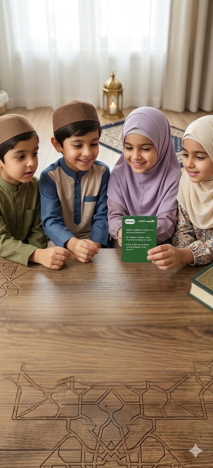 Authentic Islamic Q&A Cards (Set of 65 Cards - Total of 195 Q&A)