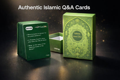 Authentic Islamic Q&A Cards (Set of 65 Cards - Total of 195 Q&A)