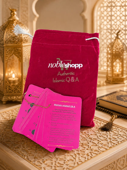 Muslimah Islamic Q&A Cards (Set of 31 Cards - Total of 60+ Q&A)